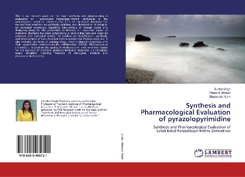 Synthesis and Pharmacological Evaluation of pyrazolopyrimidine: Synthesis and Pharmacological Evaluation of Substituted Pyrazolopyrimidine Derivatives