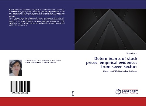 Determinants of stock prices: empirical evidences from seven sectors: Listed on KSE-100 Index Pakistan