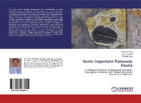 Some Important Paleozoic Fauna: in Zebingyi Formation, Kyaingtaung Formation, Nyaungbaw Formation and Thitsipin Limestone Formation of Myanmar