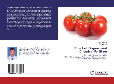 Effect of Organic and Chemical Fertilizer: on the Production of Vegetable: Using Kitchen Waste Compost and Vermicompost in Combination with Chemical Fertilizer