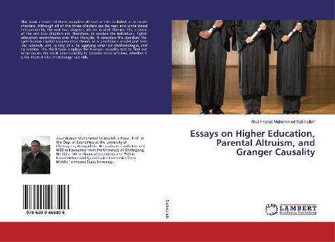 Essays on Higher Education, Parental Altruism, and Granger Causality