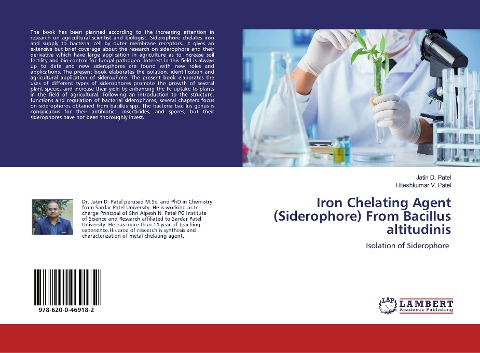 Iron Chelating Agent (Siderophore) From Bacillus altitudinis: Isolation of Siderophore