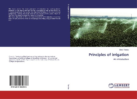 Principles of irrigation: An introduction