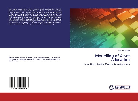 Modelling of Asset Allocation: in Banking Using the Mean-variance Approach