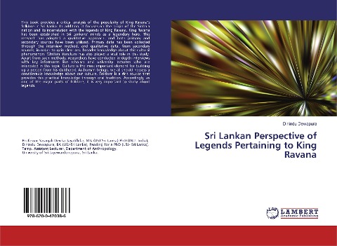 Sri Lankan Perspective of Legends Pertaining to King Ravana