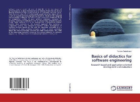 Basics of didactics for software engineering: Research-based and application-oriented development and evaluation