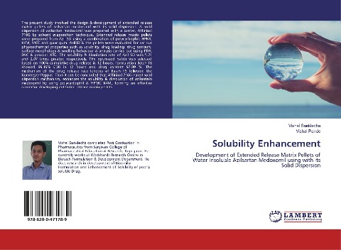 Solubility Enhancement: Development of Extended Release Matrix Pellets of Water Insoluble Azilsartan Medoxomil using with its Solid Dispersion