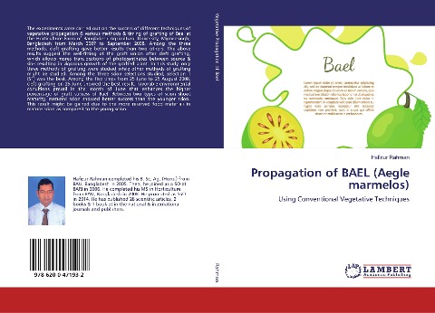 Propagation of BAEL (Aegle marmelos): Using Conventional Vegetative Techniques