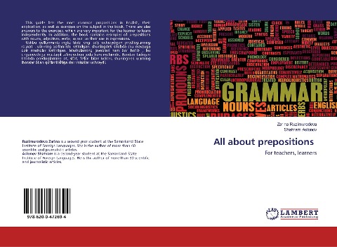 All about prepositions: For teachers, learners