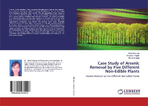 Case Study of Arsenic Removal by Five Different Non-Edible Plants: Arsenic Removal by Five Different Non-Edible Plants
