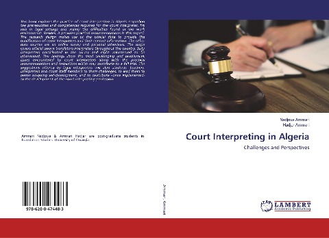 Court Interpreting in Algeria: Challenges and Perspectives