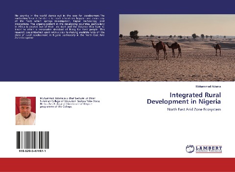 Integrated Rural Development in Nigeria: North East Arid Zone Ecosystem