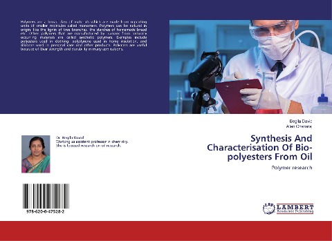 Synthesis And Characterisation Of Bio-polyesters From Oil: Polymer research
