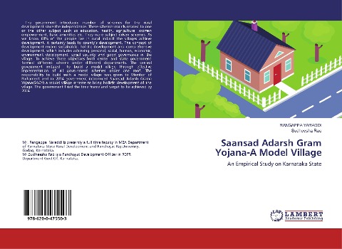 Saansad Adarsh Gram Yojana-A Model Village: An Empirical Study on Karnataka State