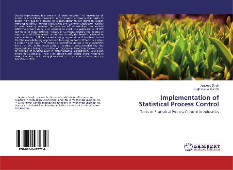 Implementation of Statistical Process Control: Tools of Statistical Process Control in industries