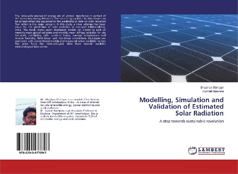 Modelling, Simulation and Validation of Estimated Solar Radiation: A step towards sustainable revolution