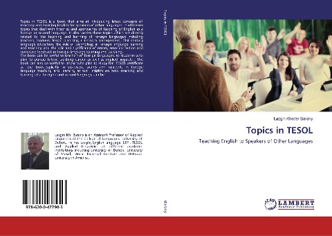 Topics in TESOL: Teaching English to Speakers of Other Languages