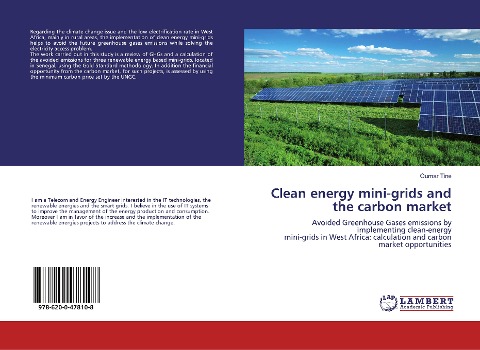 Clean energy mini-grids and the carbon market: Avoided Greenhouse Gases emissions by implementing clean-energymini-grids in West Africa: calculation and carbon market opportunities