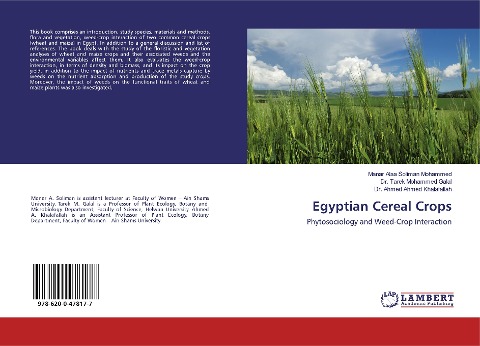 Egyptian Cereal Crops: Phytosociology and Weed-Crop Interaction