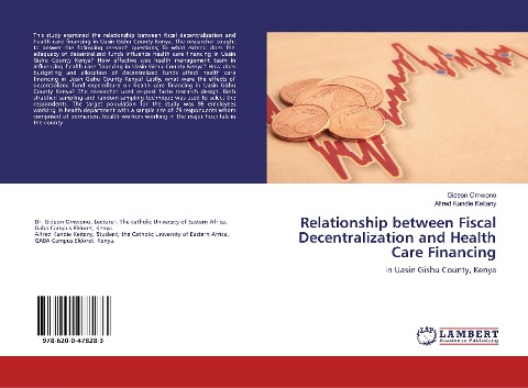 Relationship between Fiscal Decentralization and Health Care Financing: in Uasin Gishu County, Kenya