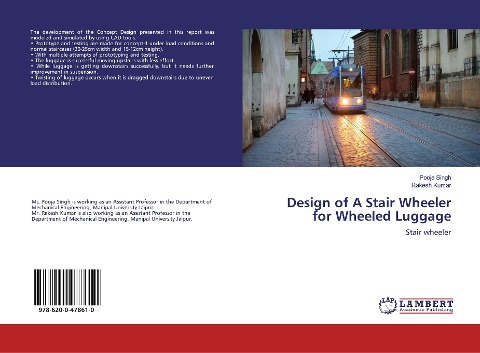 Design of A Stair Wheeler for Wheeled Luggage: Stair wheeler