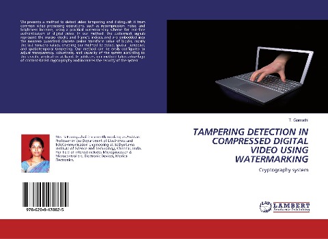 TAMPERING DETECTION IN COMPRESSED DIGITAL VIDEO USING WATERMARKING: Cryptography system