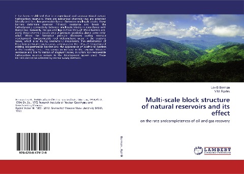 Multi-scale block structure of natural reservoirs and its effect: on the rate andcompleteness of oil and gas recovery