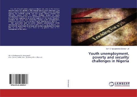 Youth unemployment, poverty and security challenges in Nigeria