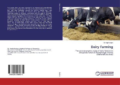 Dairy Farming: The socio-economic study of dairy farmers in Shrigonda Tahsil of Ahmednagar District (Maharashtra state)