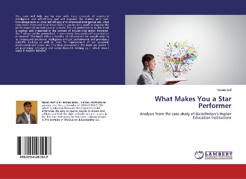What Makes You a Star Performer: Analysis from the case study of Balochistans Higher Education Institutions