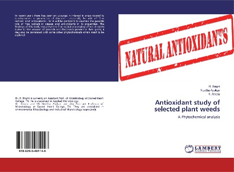 Antioxidant study of selected plant weeds: A Phytochemical analysis