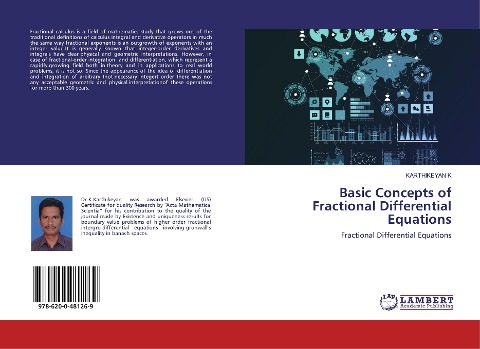 Basic Concepts of Fractional Differential Equations: Fractional Differential Equations