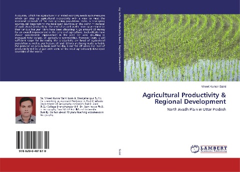 Agricultural Productivity & Regional Development: North Avadh Plain in Uttar Pradesh