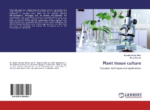Plant tissue culture: Concepts, techniques and applications