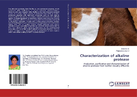 Characterization of alkaline protease: Production, purification and characterization of alkaline protease from leather industry effluents