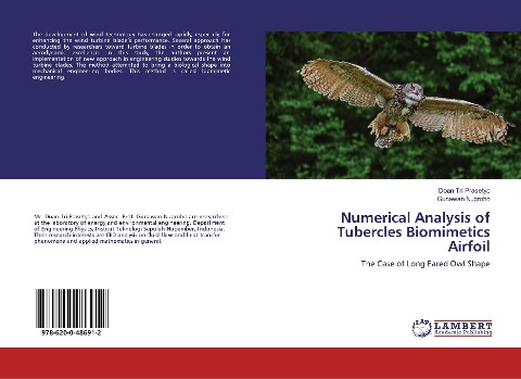 Numerical Analysis of Tubercles Biomimetics Airfoil: The Case of Long Eared Owl Shape