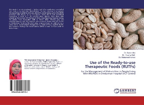 Use of the Ready-to-use Therapeutic Foods (RUTFs): for the Management of Malnutrition in People Living With HIV/AIDS in Omdurman Hospital (VCT Centre)