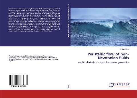 Peristaltic flow of non-Newtonian fluids: Analytical solutions in three dimensional geometries