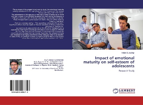 Impact of emotional maturity on self-esteem of adolescents: Research Study