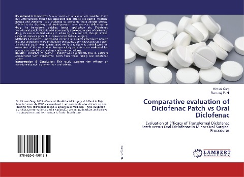 Comparative evaluation of Diclofenac Patch vs Oral Diclofenac: Evaluation of Efficacy of Transdermal Diclofenac Patch versus Oral Diclofenac in Minor Oral Surgical Procedures
