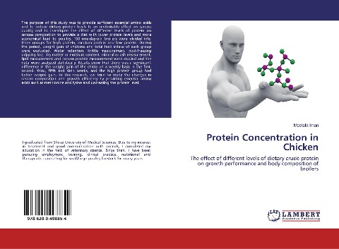 Protein Concentration in Chicken: The effect of different levels of dietary crude protein on growth performance and body composition of broilers