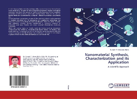 Nanomaterial Synthesis, Characterization and its Application: A Scientific Approach
