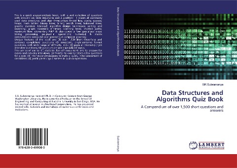 Data Structures and Algorithms Quiz Book: A Compendium of over 1,500 short questions and answers