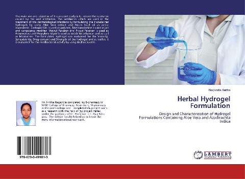 Herbal Hydrogel Formulation: Design and Characterization of Hydrogel Formulations Containing Aloe Vera and Azadirachta Indica
