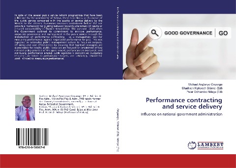 Performance contracting and service delivery: Influence on national government administration