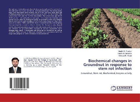 Biochemical changes in Groundnut in response to stem rot infection: Groundnut, Stem rot, Biochemical, Enzyme activity