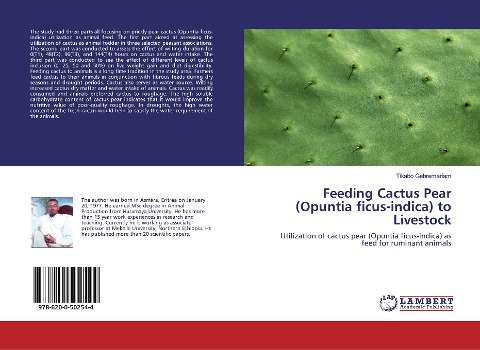 Feeding Cactus Pear (Opuntia ficus-indica) to Livestock: Utilization of cactus pear (Opuntia ficus-indica) as feed for ruminant animals