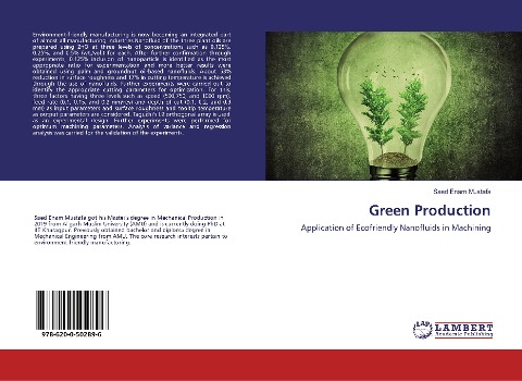 Green Production: Application of Ecofriendly Nanofluids in Machining