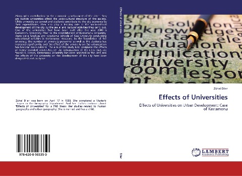 Effects of Universities: Effects of Universities on Urban Development: Case of Kastamonu