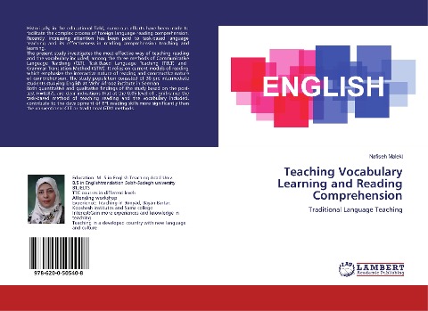 Teaching Vocabulary Learning and Reading Comprehension: Traditional Language Teaching